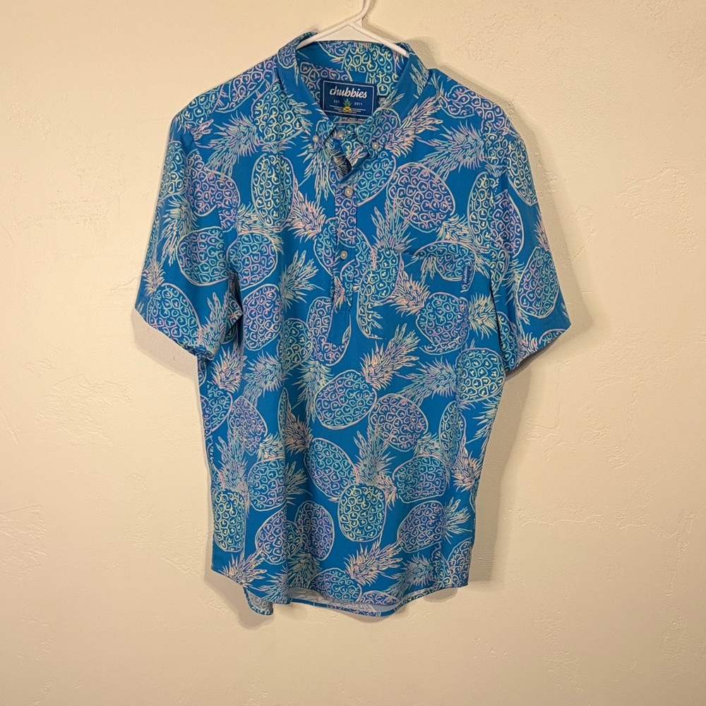 Chubbies Tropical 🌴 🍍 Pineapple Shirt